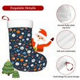 thumbnail image 5 of Yiaed Ball Sports Print Christmas Stockings, Christmas Stockings Hanging Ornaments, Christmas Stockings for Family Christmas Holiday Decorations, 5 of 7