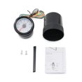 thumbnail image 5 of Tacómetro DENGXMXG Círculo Negro Azul Claro 52 mm 2 Pulgadas 0 a 8000 RPM, 5 of 5