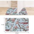 thumbnail image 5 of Nutksea Bird Decor Doormat Outdoor - Beautiful Flowers and Birds Doormat Decorative Front Door Mats Indoor Outdoor Rug 17" x 30"\u2026, 5 of 5