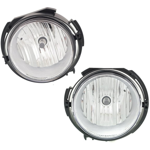 Garage-Pro Fog Light Set of 2 Compatible with 2006-2011 Chevrolet HHR Front, Driver and Passenger Side