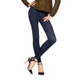 thumbnail image 2 of Hue Women's Curvy Fit Jean Leggings, Medium Wash, Small, 2 of 2