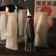 Wizard Silicone Mold Epoxy Resin Molds Scented Making Plaster Gypsum Mould Halloween Decorations Craft