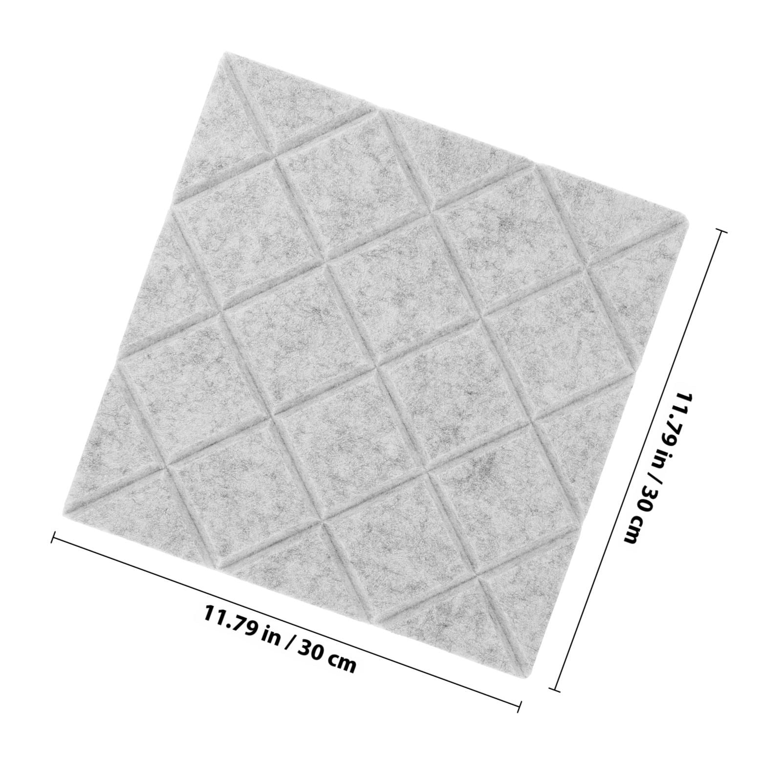 Amosfun Sound Absorbing Panels Light Grey Durable – picture 7