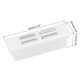 thumbnail image 2 of Pestillos magnéticos de plástico blancos 40 x 14 x 11mm 2 paquetes, 2 of 5