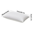 thumbnail image 3 of Shredded Memory Foam Cooling Soft Bamboo Viscose Pillow Queen Size, Adjustable Hypoallergenic Hotel Quality Pillow for Side, Back or Stomach Sleeper, Oeko-TEX Certified, 3 of 6