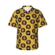 thumbnail image 1 of Balery Retro Vinyl Records Camisas hawaianas de manga corta para hombre, camisas playeras de corte holgado, camisas de vacaciones con botones,XX-Large, 1 of 7