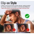 thumbnail image 4 of Ear Clip Bluetooth Headphones with Touch Screen,Clip On Ear Headphones, 4 of 5