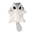 thumbnail image 3 of Llavero De Ardilla Voladora Salvador Peluche Realista Gris, 3 of 9