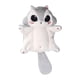 thumbnail image 3 of Llavero de ardilla de peluche Yinane colgante suave gris, 3 of 8