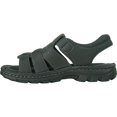 thumbnail image 4 of kozi Sandale Classique Décontractée pour Homme Sandale de Pêcheur FISHMAN-2 Bout Ouvert Bride de Cou-de-Pied Ajustable Noir et Café, 4 of 8