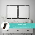 thumbnail image 6 of Uxcell Wood Grain Wallpaper Border 2" x 16.4ft Textured Frame Sticker, Black Crystal, 6 of 7
