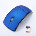 thumbnail image 2 of Mini 2.4G Wireless Folding Mouse Computer Ergonomic Gaming Mause Ultra-Thin Portable USB 2.0 Mice Desktop Mouse For PC Laptop, 2 of 5