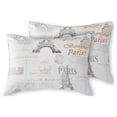 thumbnail image 4 of Mainstays 7-Piece Gold Glam Paris Comforter Set, King, 4 of 6