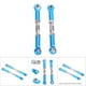 thumbnail image 5 of Piezas 2 Unids/set Varilla De Tracción De Dirección De aleación De Aluminio Para HSP 94111 94188 94118 RC Modelo CarBlue, 5 of 5