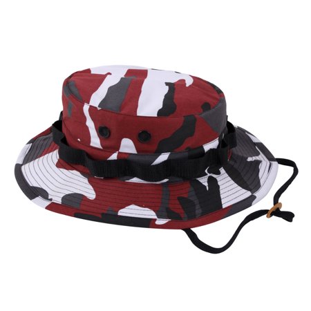 Rothco Camouflage Military Style Boonie Hat, Red Camo