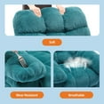 thumbnail image 3 of Oversized Swivel Recliner Chair for Living Room, Ergonomic Nursery 360° Swivel Recliner with Side Pockets, Extra Wide Manual Recliners,Upholstery Overstuffed Cloud Soft Sofa Chair, 3 of 8