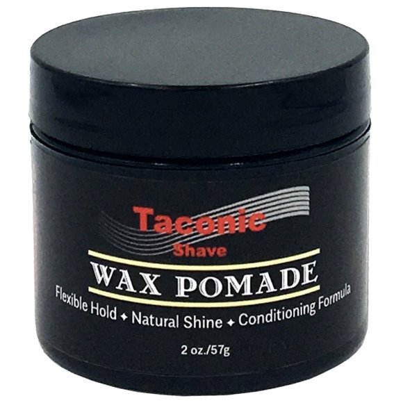 Pomade Flexible Hold Natural Shine - All Natural Conditioning Wax Hair Pomade
