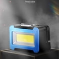 thumbnail image 2 of Moyic Faro USB recargable impermeable multimodo linterna Mini al aire libre Waork lámpara senderismo noche correr marco linterna Iluminación y accesorios Azul, 2 of 6