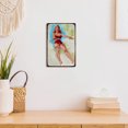 thumbnail image 3 of Hogar Resistente A La Intemperie Retro Chic Sexy Lady Sign Hierro Pintura Pared Dibujo Plantillas Likrtyny Arte Deco, 3 of 9