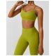 thumbnail image 5 of Sujetadores de entrenamiento de yoga con tiras y espalda abierta for mujer, almohadillas extraíbles entrecruzadas de soporte bajo for gimnasio deportivo, 5 of 7