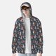 thumbnail image 2 of Balery Garden Gnomes Sudadera ligera de manga larga con capucha y protección solar UPF 50+ para hombre y mujer, ideal para pesca y running-Small, 2 of 7