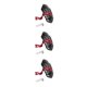 thumbnail image 5 of Eigraketly Guardabarros de rueda trasera duradero y portátil para motocicleta Guardabarros trasero para motocicleta Elegante rojo Type1 NO1, 5 of 6