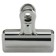 Business Source, BSN58503, Bulldog Grip Clips, 12 / Box, Silver