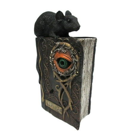 Polyresin Spell Book Of Magic Led Lights Up Halloween Decoration