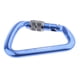 thumbnail image 5 of Mosquetón para Escalada Montañismo y Camping con llavero D 8KN + 28KN Bloqueo de tornillo azul, 5 of 9
