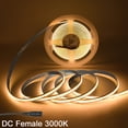thumbnail image 1 of COB LED Strip Light Flexible 12V 24V LED Tape High Density Linear Lighting 8mm 10mm PCB Warm/Natural/Cold White For Home Decor, 1 of 7