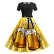 thumbnail image 3 of WILLBEST Vestidos Casuales Vestido Informal de Verano para Mujer, Cuello Redondo, Manga Corta, Cinturón Extraíble, Estampado Oktoberfest Mediana, 3 of 3
