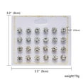thumbnail image 2 of ziyahi 12 Pairs Rhinestones Girls Earring Set Crystal Ear Stud Earrings Multiple styles No.04 s, 2 of 5