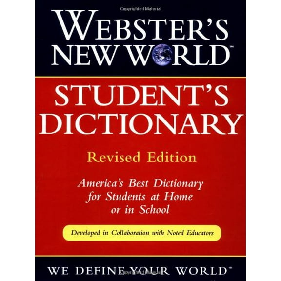 Pre-Owned Webster's New World Student's Dictionary Paperback