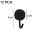 thumbnail image 2 of Ganchos de pared utilitarios, soporte para llaves de pared, gancho multifuncional, gancho para llaves de pared, para casa, cocina, baño, oficina Ormromra CPB-DE-WX516-1, 2 of 5