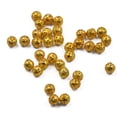 thumbnail image 2 of 200 piezas de filigrana hueca redondas collar colgante y pendiente conjunto de joyas regalos de moda para manualidades hombres mujeres Baoblaze Granos de plataforma de plata de oro, 2 of 6