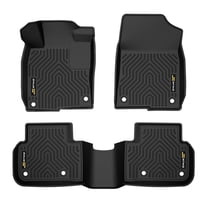 TPE All Weather Rubber Floor Mats Liner Set Fit for 2022-2025 Honda Civic Sedan(Rear Seat Without USB Ports)
