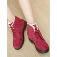 thumbnail image 6 of SIMANLAN Girls Ladies Faux Fur Grip Sole Winter Warm Ankle Boots Ski Skaters Shoes, 6 of 6
