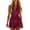 #05 Wine 【Mix, Match & Rotate: Stock Up on Daily Colors】, variant on Women's Solid Color Sleeveless Jumpsuit, 100% Polyester Soft Fabric, Elastic Waist, Casual Fashion Lounge Pants, Summer Beach Outdoor Vacation Trousers, Jumpsuit | VerBelle,Black L