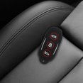 thumbnail image 2 of kwmobile Key Cover Compatible with Tesla Model S - Black/Red, 2 of 5