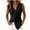 *Black, variant on VBVC Women's Cotton Linen Twist Front Tank Top , Ladies' Deep V Neck Loose Fit Blouse , Summer Casual Vacation Sleeveless Shirt For Women,Pink,S-2XL