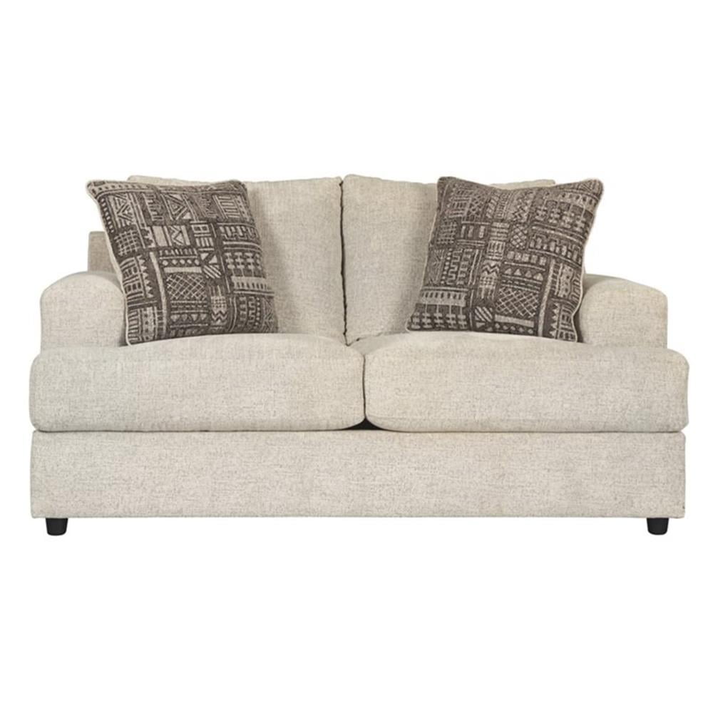 Signature Design by Ashley Soletren Loveseat in Stone