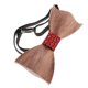 thumbnail image 4 of Pajarita de madera hecha a mano con correa , con forma de mariposa para hombre Yuyangstore Pajarita de madera, 4 of 8