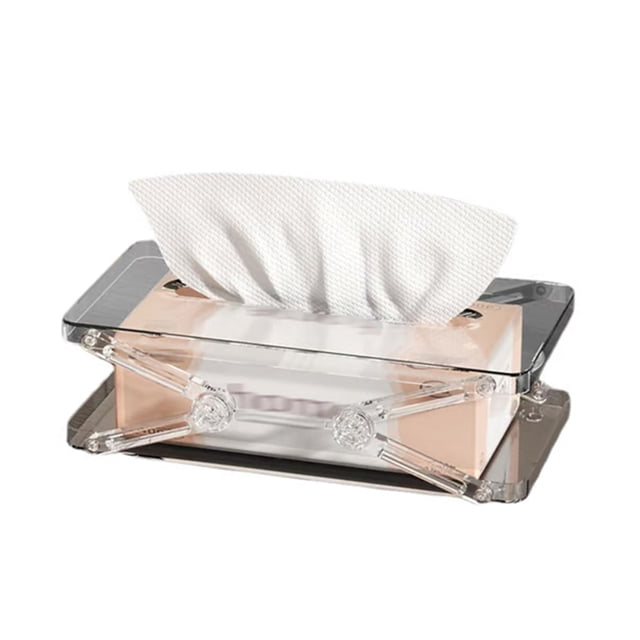 BotaniNest Adjustable Height Tissue Storage Tissue Dispenser Suitable For Living Room Bedroom Dining Room And Home Use.