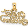 thumbnail image 4 of 14K SWEET SIXTEEN Charm Yellow Gold Solid Delicate Sleek Refined Made for expressing your unique story, 4 of 4