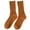 Orange, variant on Prolriy Womens Socks, Solid Color Stacked Socks Wind Loose Tube Cotton Socks Fashion Lady Socks Winter Socks for Women Orange