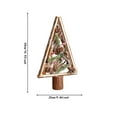 thumbnail image 2 of Christmas Tree Artificial Christmas Trees On Clearance Wooden Christmas Tree Ornaments Adorable Home Decor for Festive Atmosphere Charming Xmas Tabletop Decoration for Parties, 2 of 7