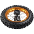 thumbnail image 2 of X-PRO 12" Rear Wheel Rim Tire 3.0-12 with 12mm Bearing Assembly for Dirt Bikes, 2 of 4
