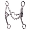 thumbnail image 2 of Professional's Choice Derby Bit - 6.75" Shank Twisted Wire Low Port Mouthpiece for Finished Horses, 2 of 2