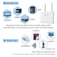 thumbnail image 3 of Router Inalámbrico Kuymtek R311 4G LTE 300Mbps Puertos Ethernet Rápidos, 3 of 8
