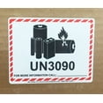 thumbnail image 3 of Laminated UN3090 Caution Lithium Battery Shipping Warning Labels | 3.25 x 4.25" inch - 500 Pack | InStockLabels.com, 3 of 3